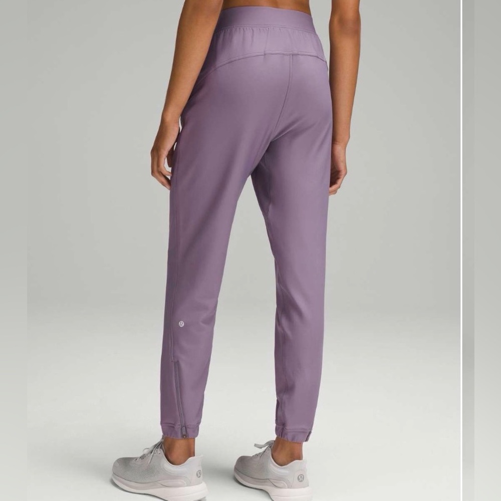 Lululemon Adapted State High-Rise Fleece Jogger *Full Length, Color: Purple Ash
